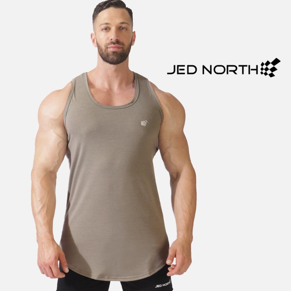 Jed North Open Seams Tank Top XXL 35% cotton / 60% polyester / 5% spandex Unique